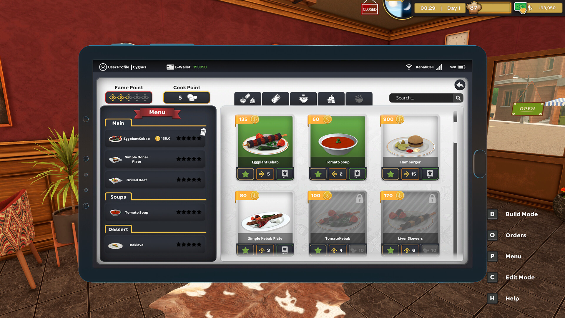 烤肉串模拟器|Kebab Chefs! - Restaurant Simulator|0.4