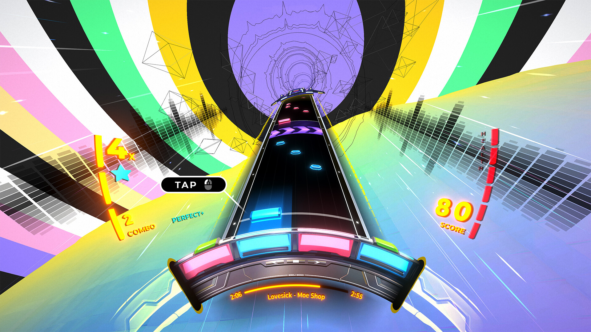 节奏次元/Spin Rhythm XD Build.18007865|音乐节奏|容量1.8GB|免安装绿色中文版|支持键盘.鼠标.手柄-小辉娱乐网