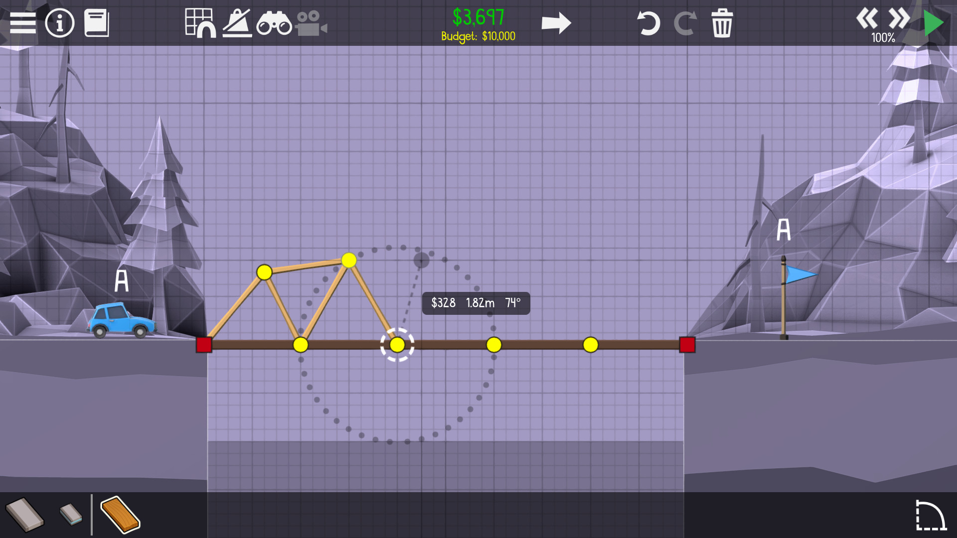 桥梁建造师2|v1.63|400M大小|官方中文|桥梁建筑师2|Poly Bridge 2