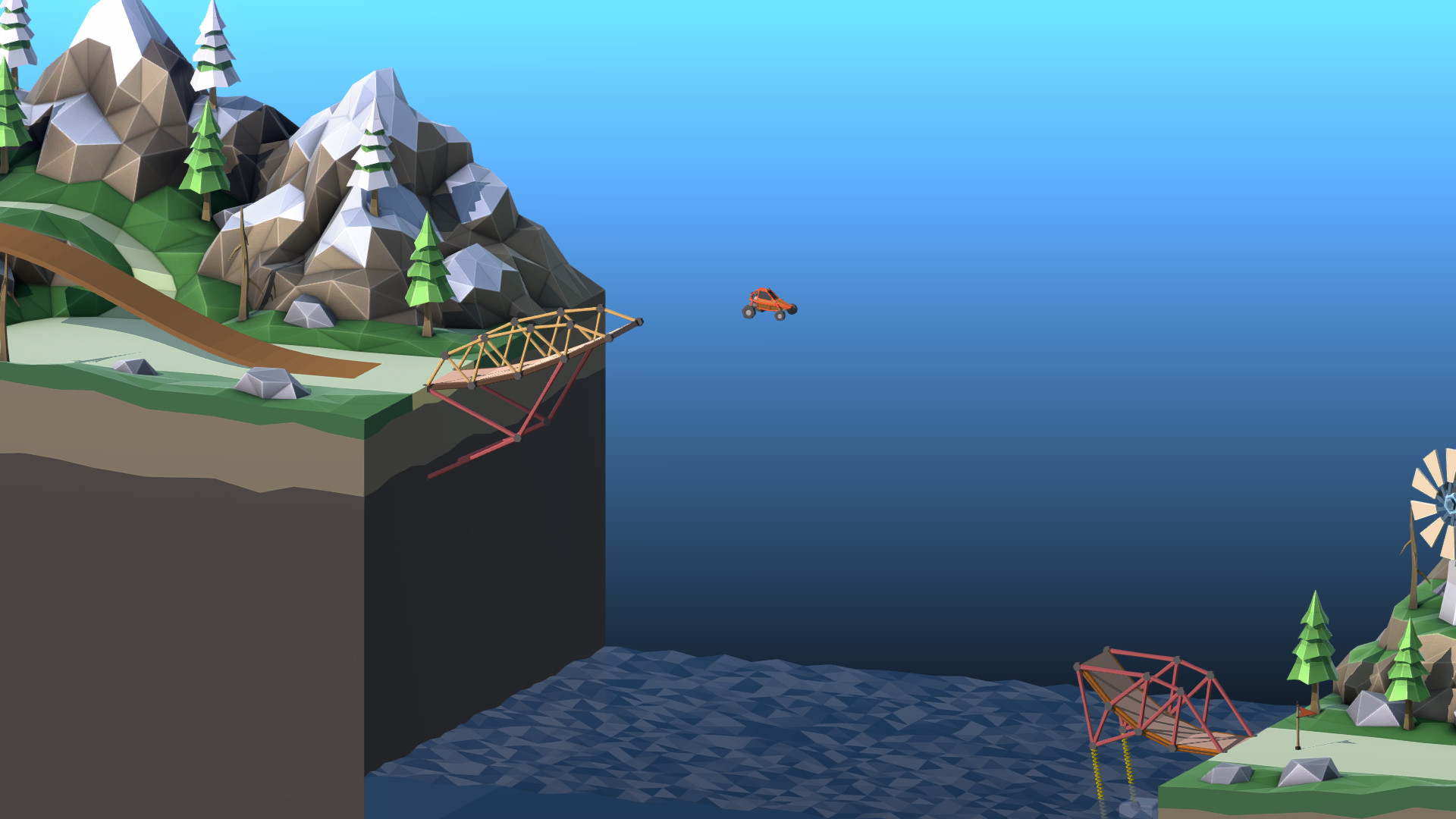 桥梁建造师2/Poly Bridge 2 v1.65|模拟经营|容量584M|免安装绿色中文版|支持键盘.鼠标-小辉娱乐网