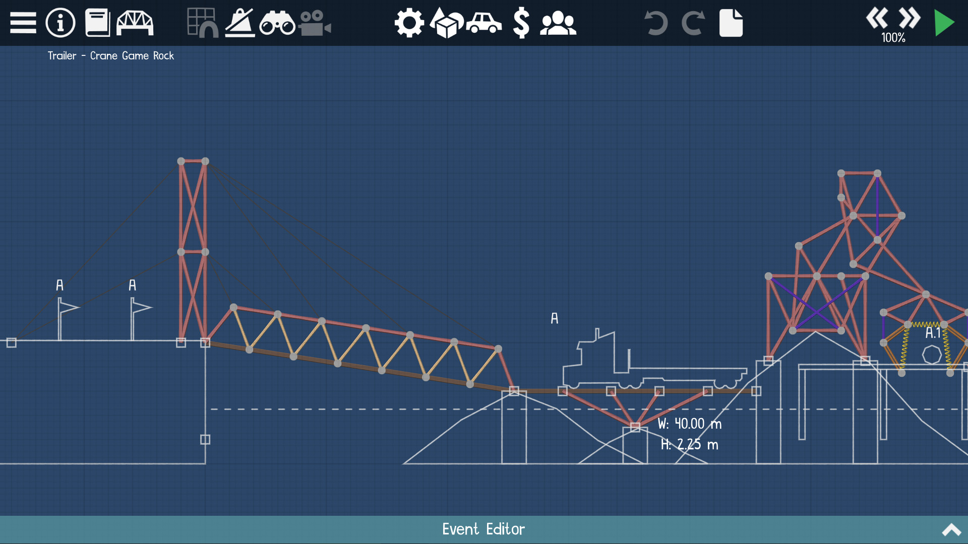 桥梁建造师2|v1.63|400M大小|官方中文|桥梁建筑师2|Poly Bridge 2