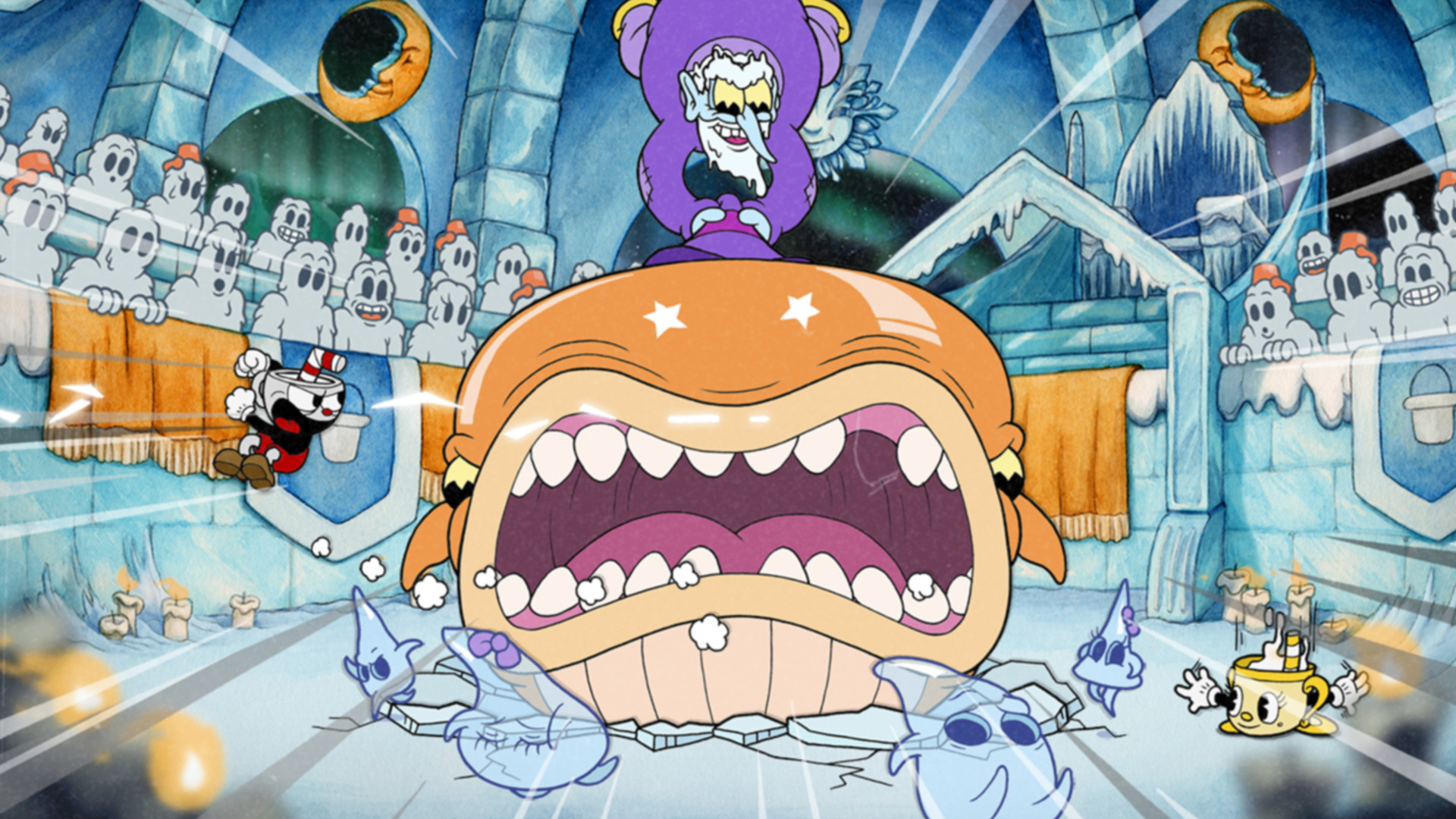 《茶杯头(Cuphead)》|v9318602+全DLC+STEAM联机补丁+修改器|中文|免安装硬盘版