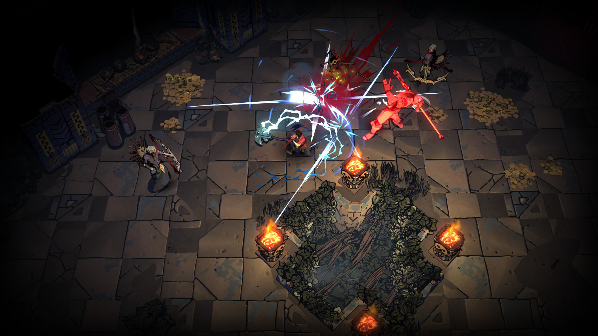 无间冥寺 Curse of the Dead Gods 官方中文收藏版 v1.24.4.6b+修改器 支持手柄 解压即玩-CCAKGAME.COM