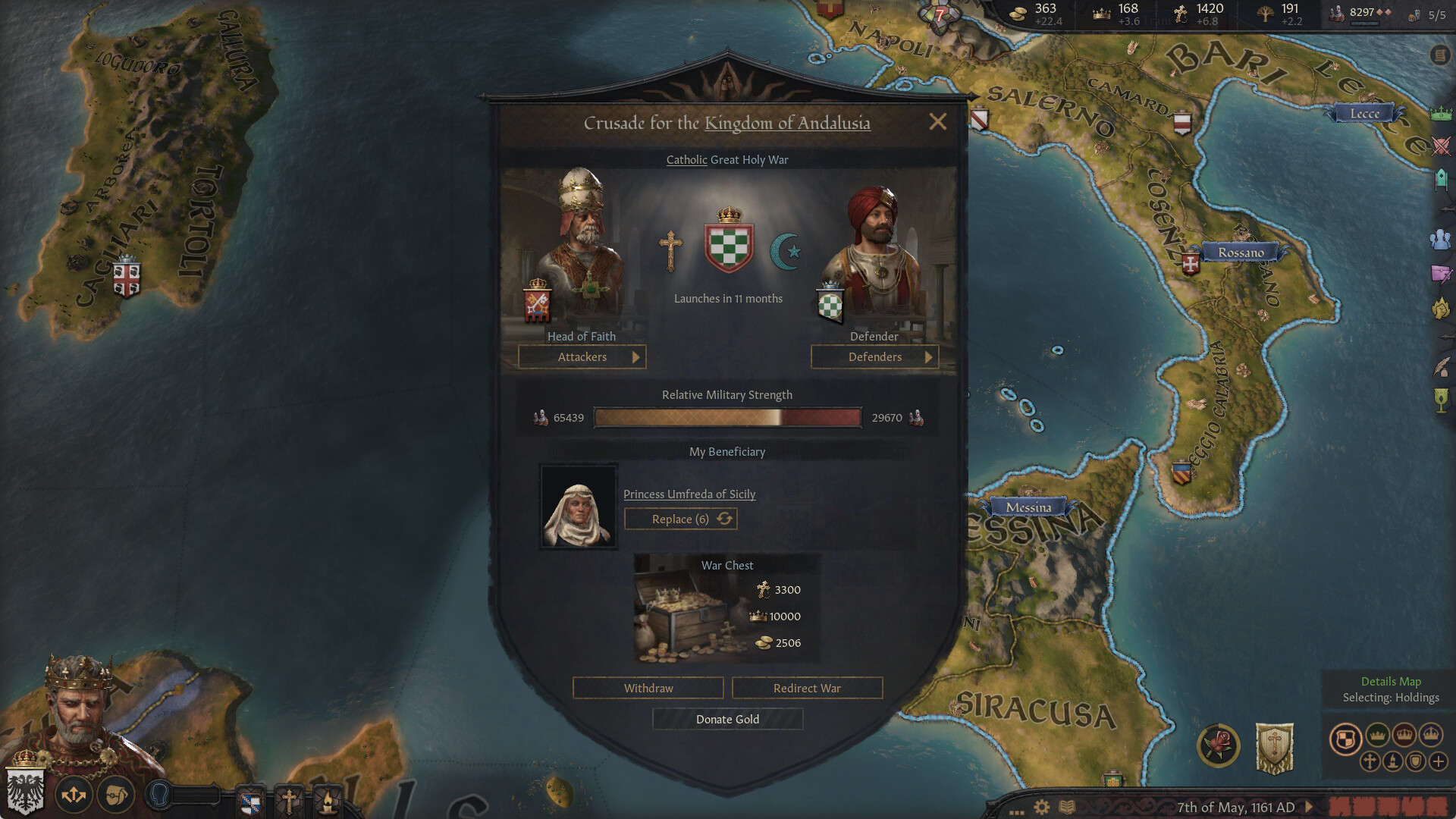 十字军之王3 豪华中文 v1.10.0+病房与监护人DLC+全DLC+学习补丁+修改器 解压即玩-CCAKGAME.COM