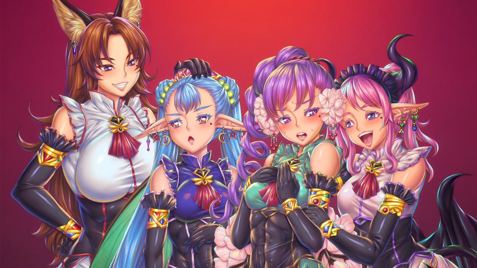图片[2]-【PC/ADV/中文】欢迎来到妖魔娼馆 Manor of Mystic Courtesans V1.20 STEAM官方中文版【10.8GB】-马克游戏