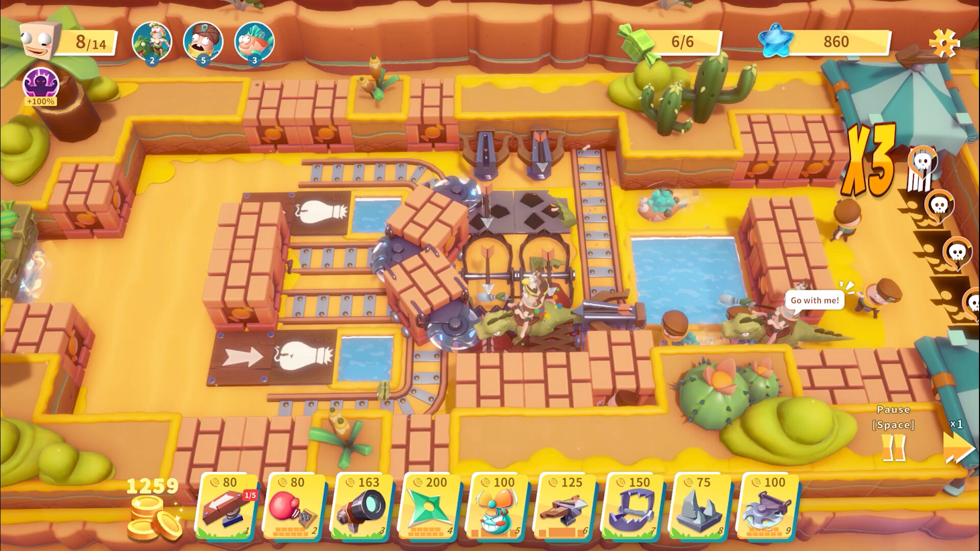 糖果灾难:机关塔防/Candy Disaster – Tower Defense v3.0.2|动作冒险|容量1.1GB|免安装绿色中文版|支持键盘.鼠标-小辉娱乐网