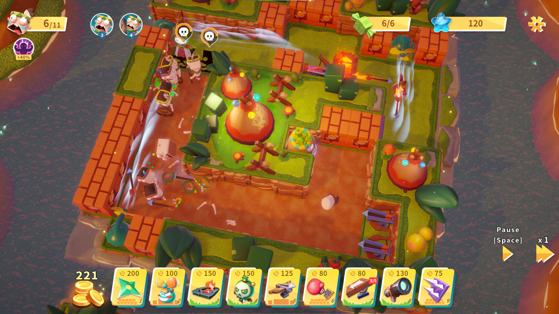 糖果灾难:机关塔防/Candy Disaster – Tower Defense v3.0.2|动作冒险|容量1.1GB|免安装绿色中文版|支持键盘.鼠标-小辉娱乐网