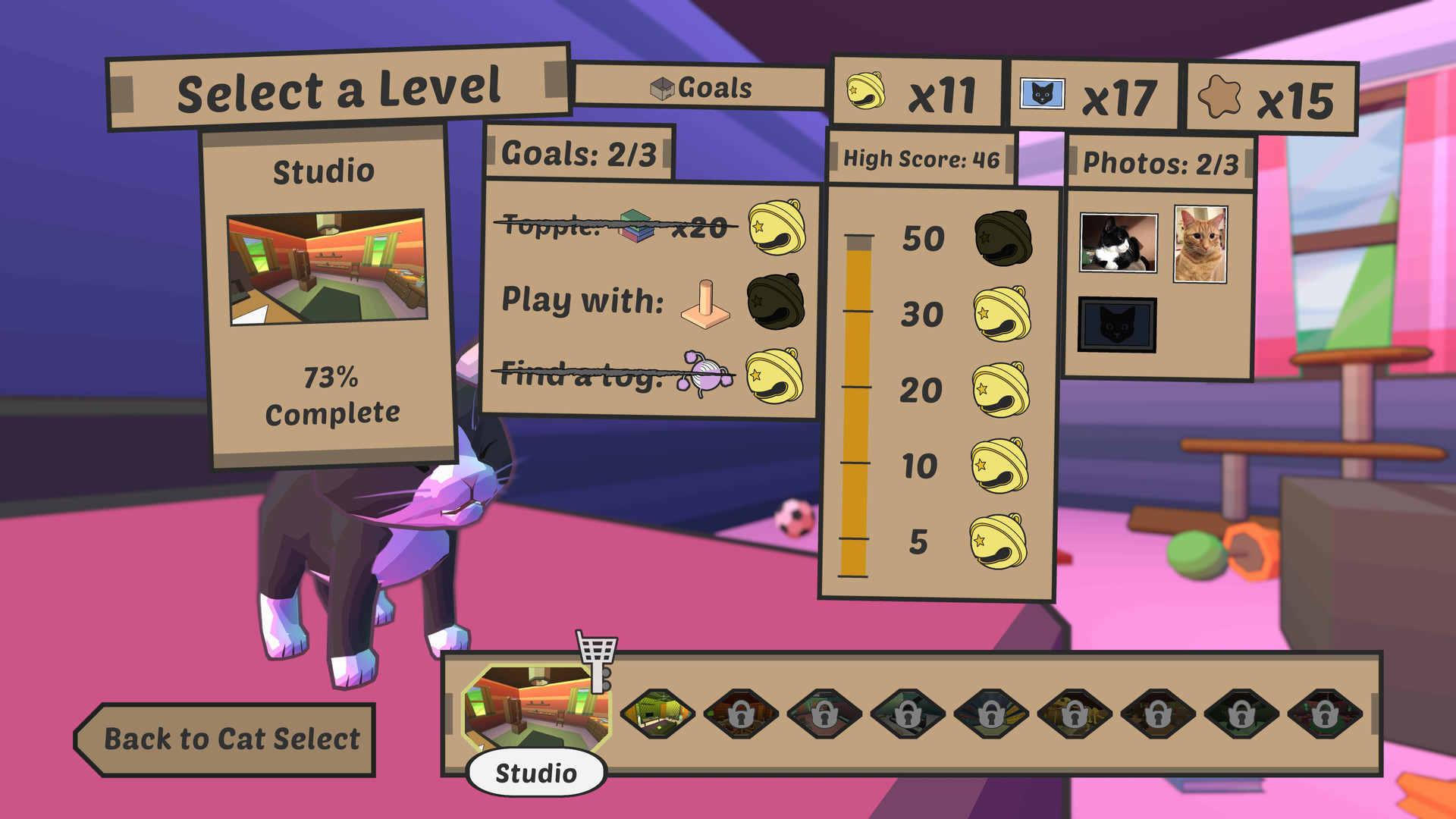 暴力喵喵拳:重置版/Catlateral Damage: Remeowstered v1.1.5|动作冒险|容量1.7GB|免安装绿色中文版|支持键盘.鼠标.手柄-小辉娱乐网