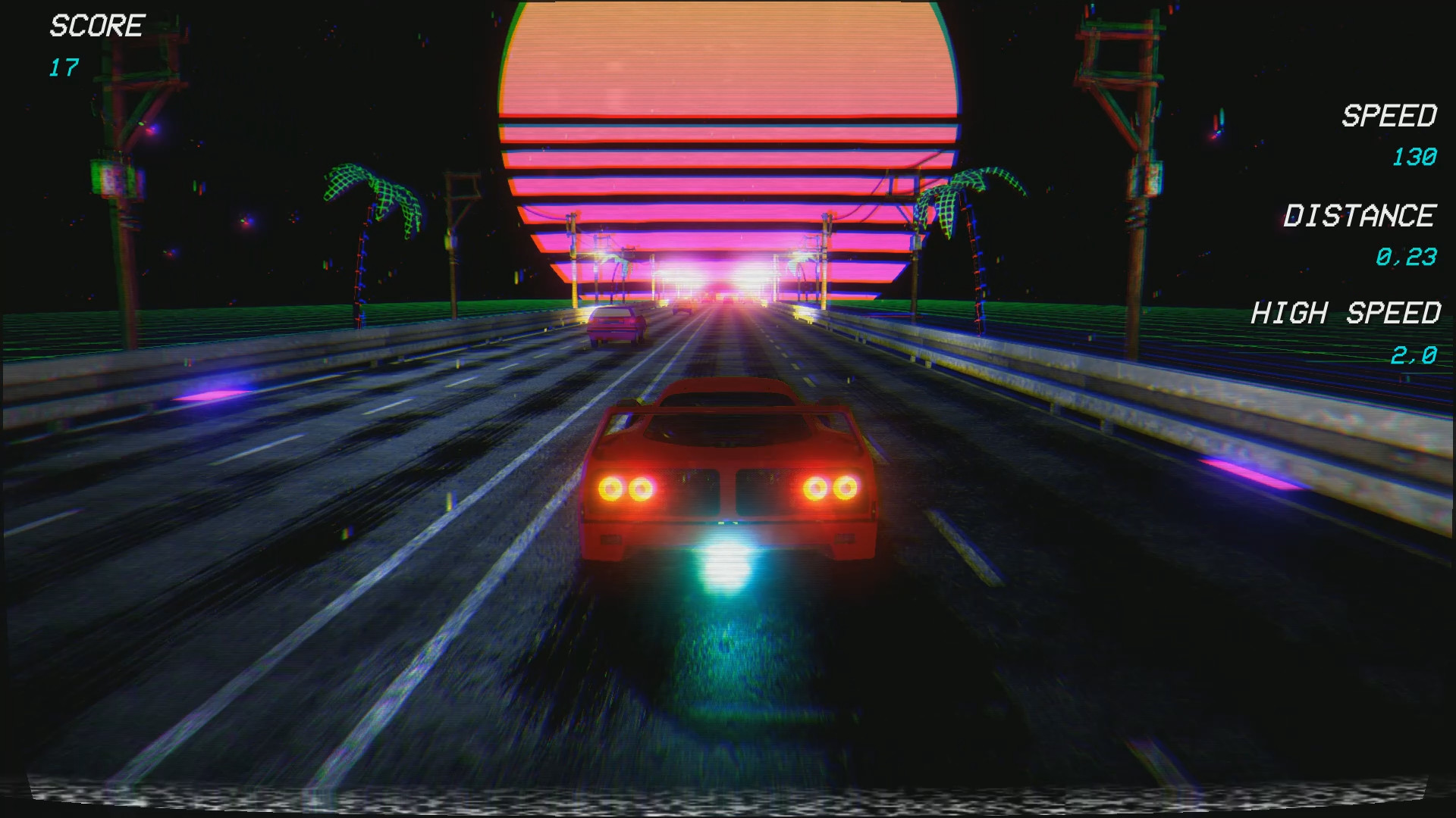 复古浪潮/Retrowave Build.11766090|赛车竞速|容量3.7G|免安装绿色中文版|支持键盘.鼠标.手柄-小辉娱乐网