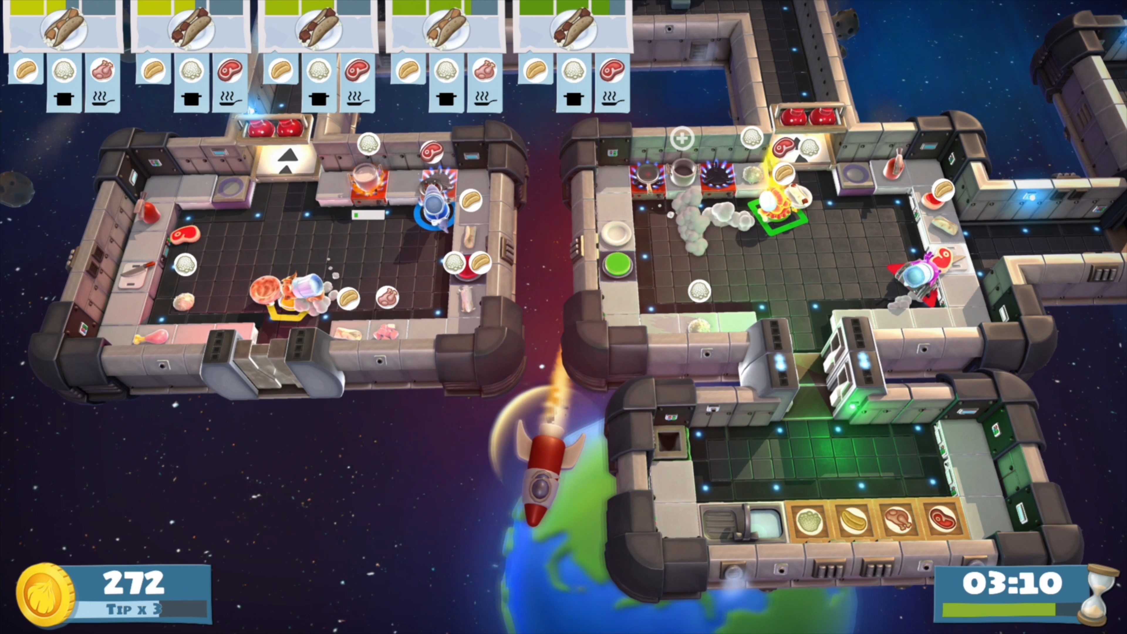 胡闹厨房！全都好吃|7G大小|官方中文|支持手柄|Overcooked! All You Can Eat