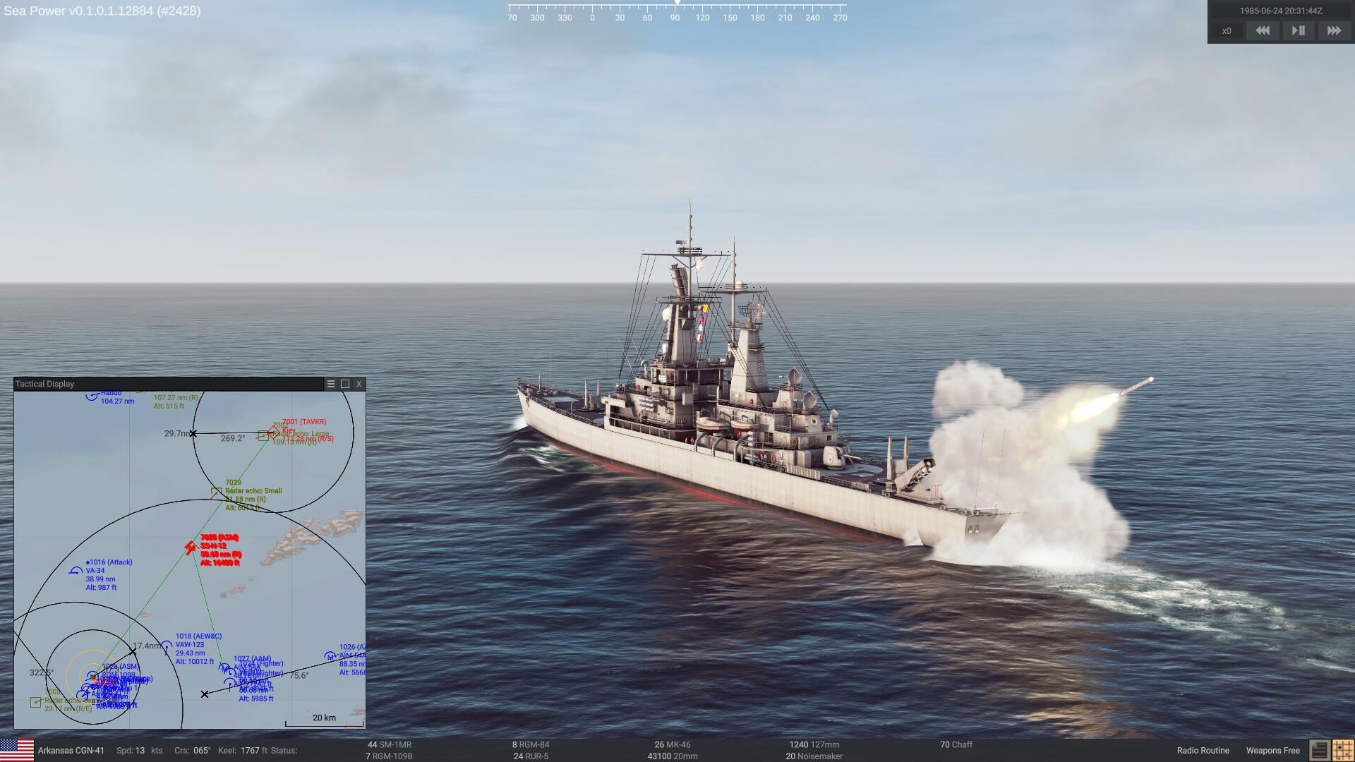 海上力量：导弹时代的海军作战/Sea Power: Naval Combat in the Missile Age v0.1.3.0|策略模拟|容量15.7GB|免安装绿色中文版|支持键盘.鼠标