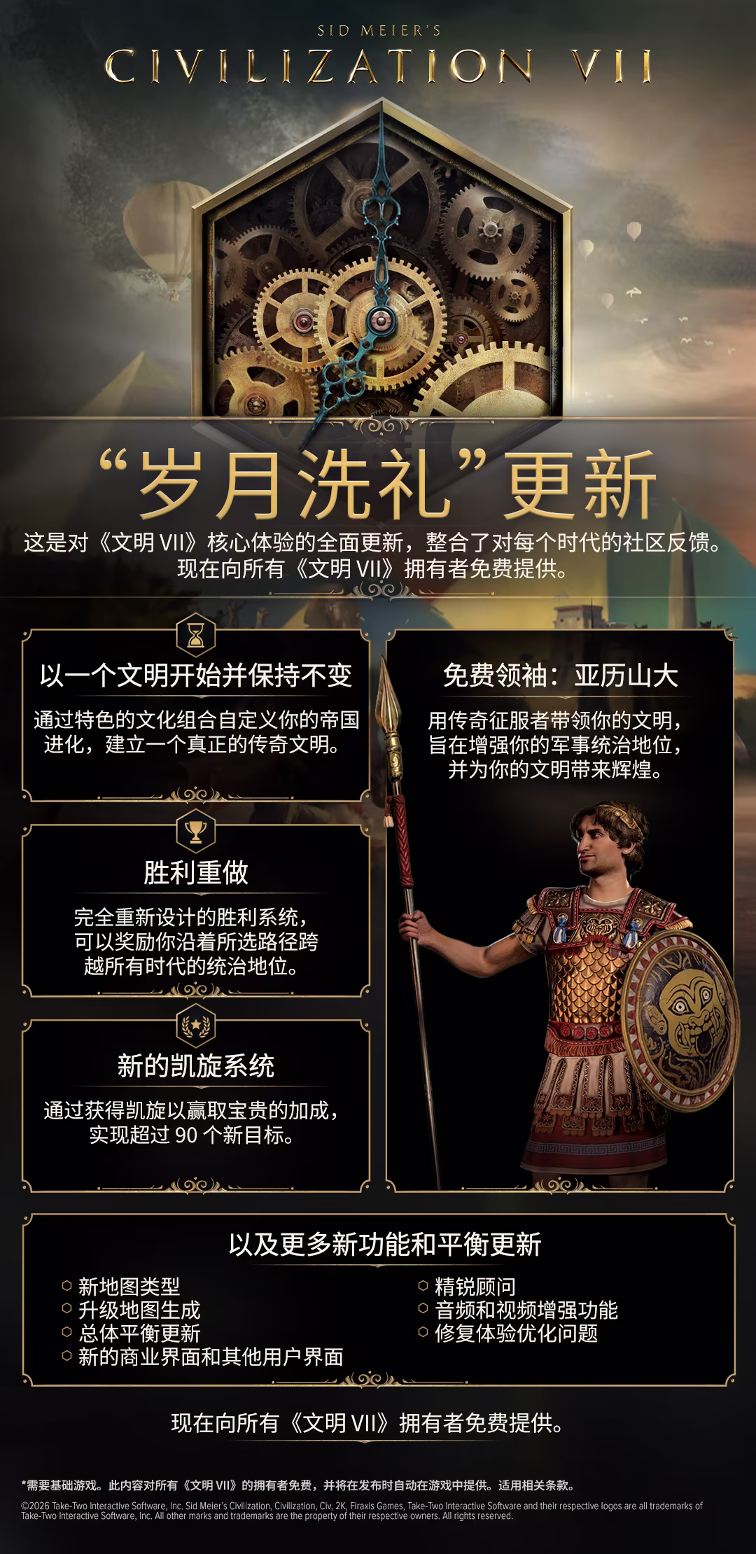 席德·梅尔的文明VII|虚拟机版|Sid Meiers Civilization VII|v1.4.2（Build 24410208）|官方中文|支持手柄|容量24G插图1OKDLC