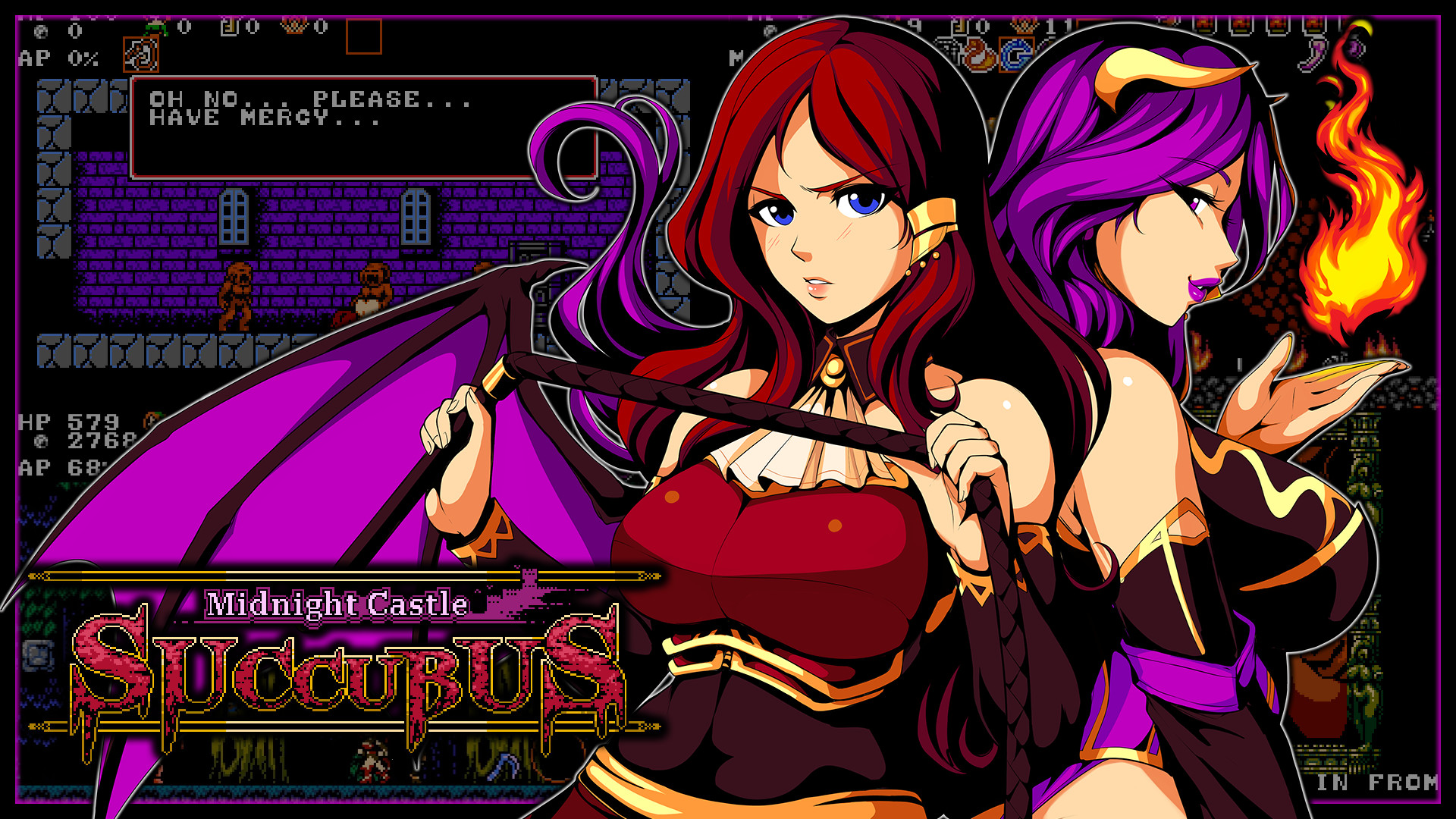 图片[2]-【PC/ACT/中文】午夜银魔城 Midnight Castle Succubus Build.5667683 STEAM官方中文版【200M】-马克游戏