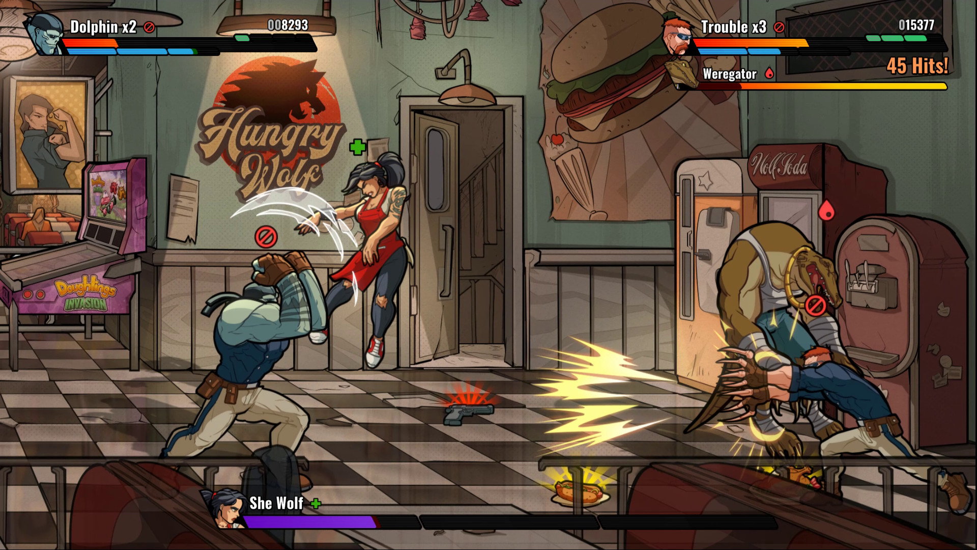 混乱斗士/混乱的斗士/骚乱格斗/Mayhem Brawler v2.3.1|动作冒险|容量2.9GB|免安装绿色中文版|支持键盘.鼠标.手柄-小辉娱乐网