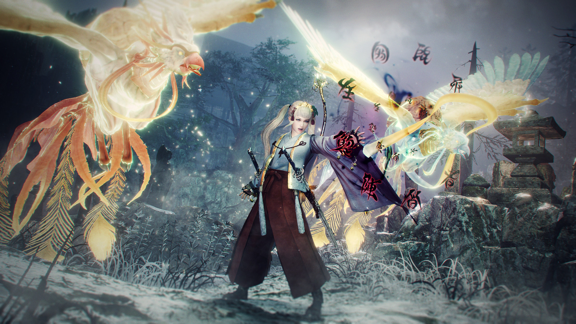 仁王2：完整版|v1.28.08|官方中文|支持手柄|Nioh 2 – The Complete Edition|Complete Edition|76.4GB|支持磁力下载|赠多项修改器|外送全称号.全妖怪武器等等.全收集真正完美存档|赠角色设定原画集插图10跳跳游戏网