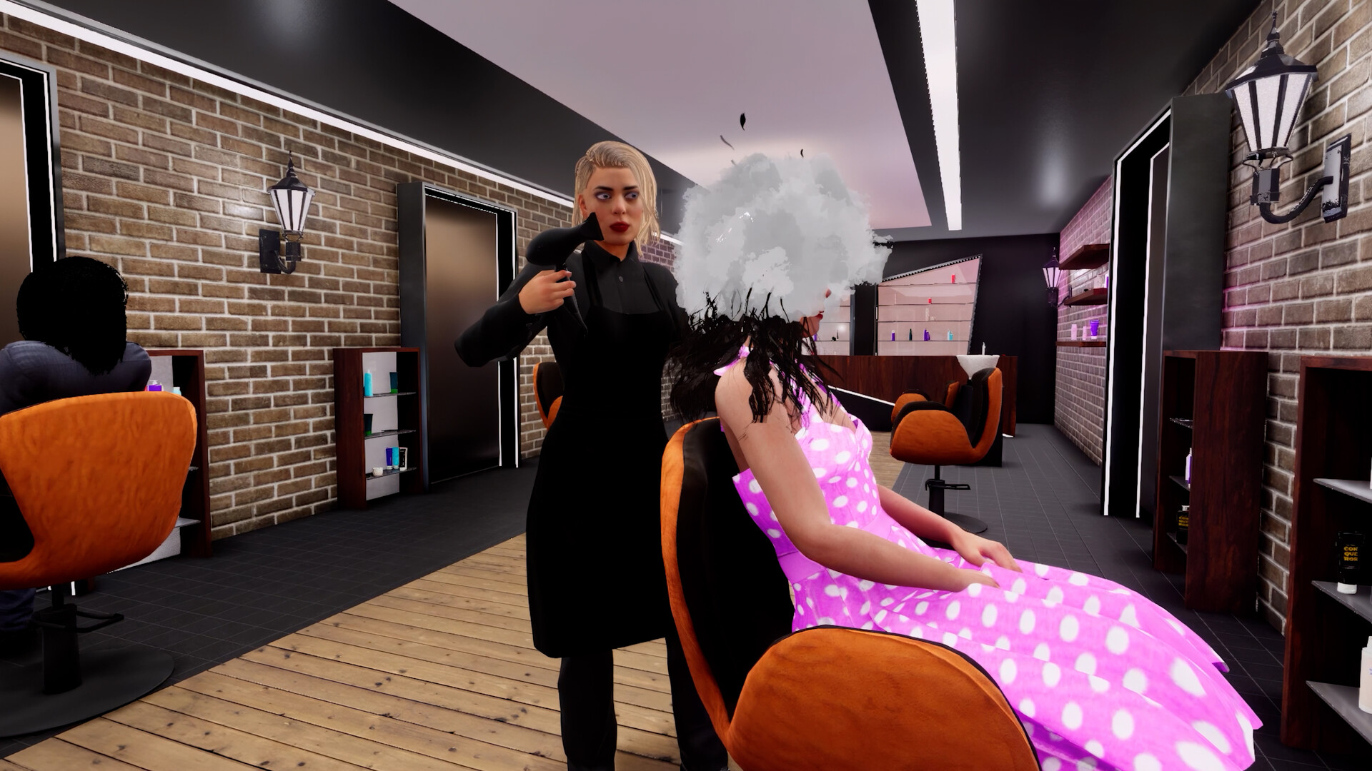 剪发模拟器|v1.030|全DLC|12G大小|官方中文|支持手柄|Hairdresser Simulator