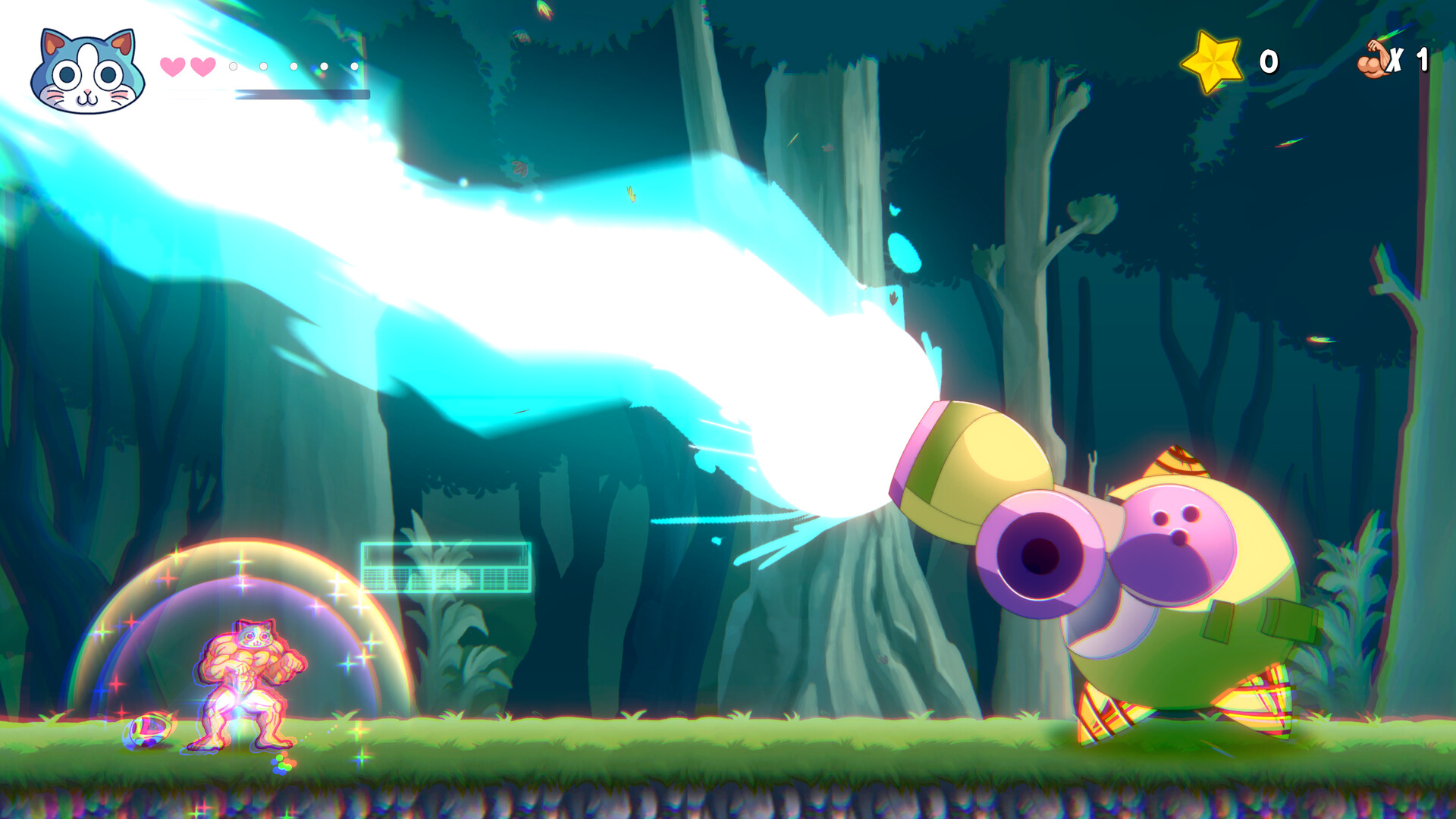 超级筋肉猫(KinnikuNeko: SUPER MUSCLE CAT)绿色版|百度云迅雷下载插图3-小白游戏网 超级筋肉猫(KinnikuNeko: SUPER MUSCLE CAT)绿色版|百度云迅雷下载插图3-小白游戏网