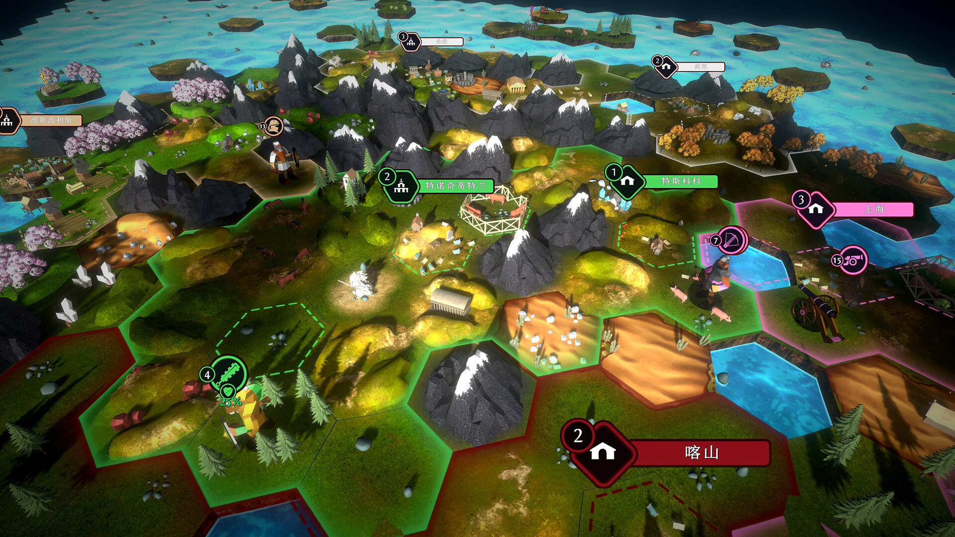 帝王牌局：古国纷争/Hexarchy 策略游戏第1张