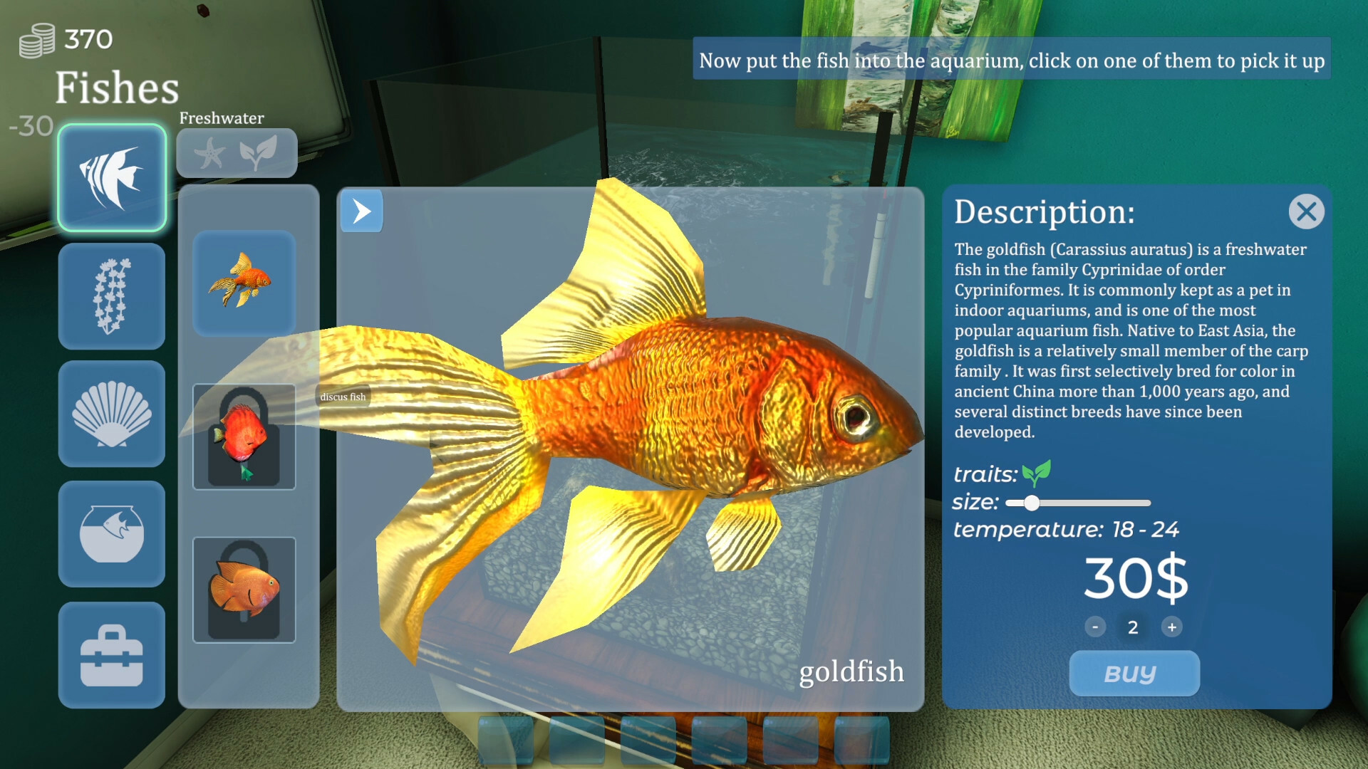 Aquarist – 建造水族馆，养鱼，发展你的事业！|全DLC|6G大小|官方中文|支持手柄