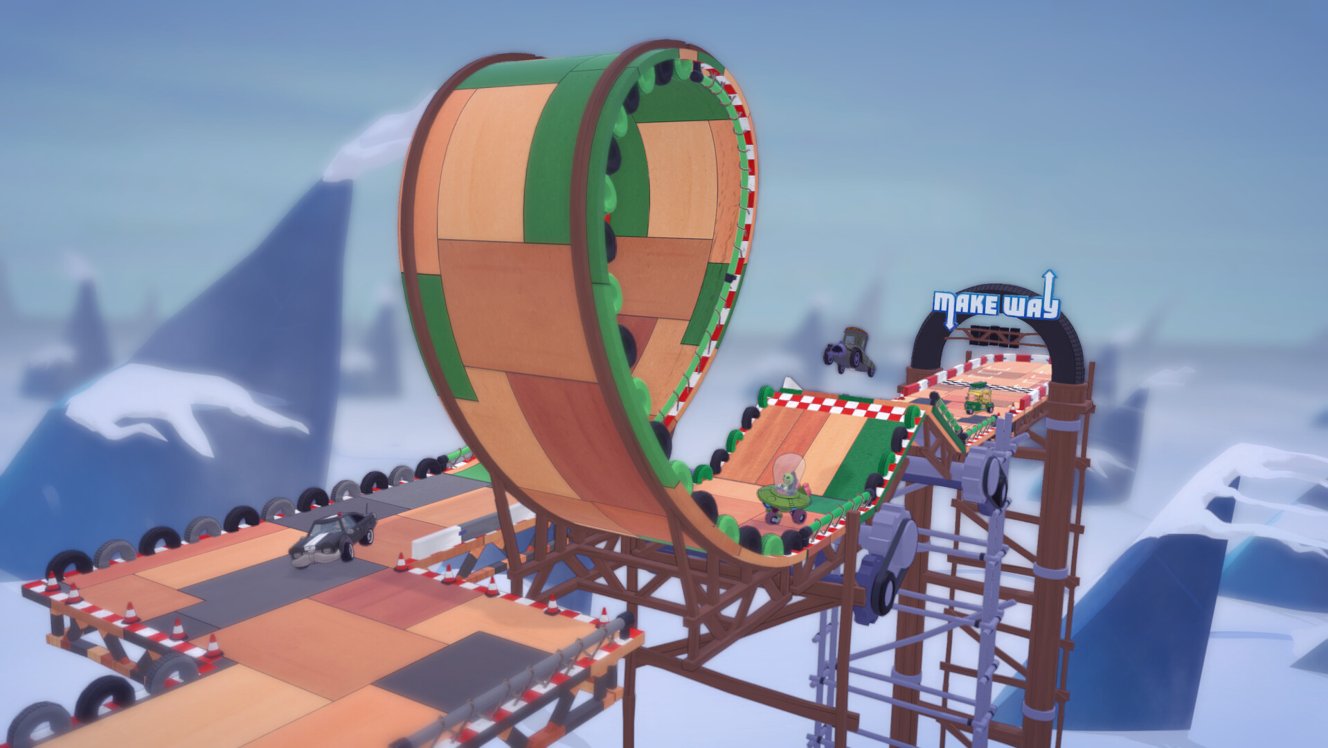 搭建赛道 (Make Way)