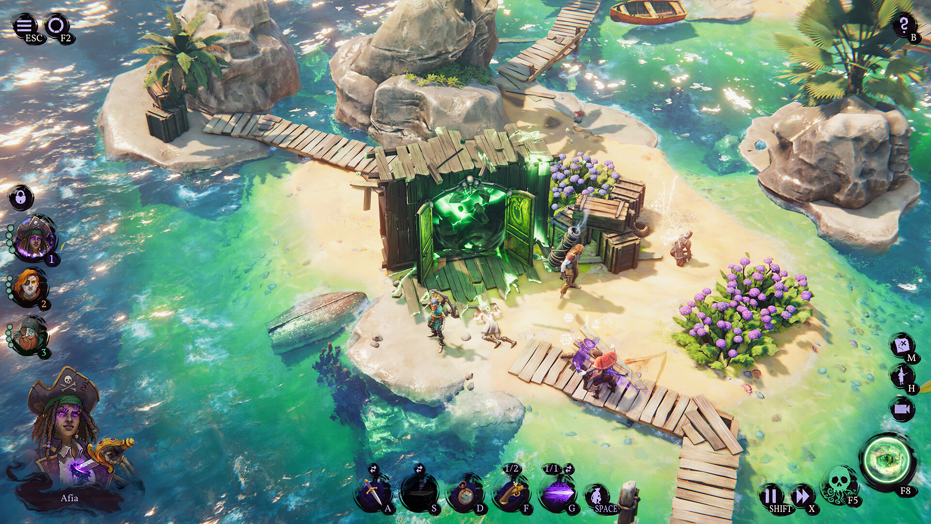 图片[5]-影子诡局：被诅咒的海盗/Shadow Gambit: The Cursed Crew v1.2|策略战棋|30.1GB|中文-蝶影二次元