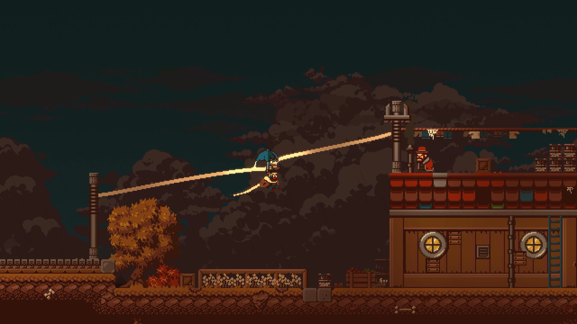 枪伞游侠/Gunbrella Build.12203677|动作冒险|容量516MB|免安装绿色中文版|支持键盘.鼠标.手柄-小辉娱乐网