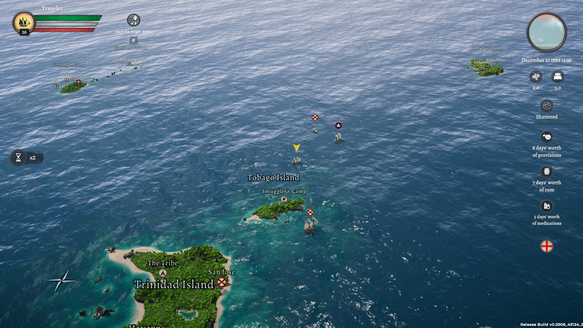 图片[3]-海盗遗产（Corsairs Legacy - Pirate Action RPG & Sea Battles）免安装中文版下载-蒸汽游戏宝库 - 高质量Steam单机游戏下载站