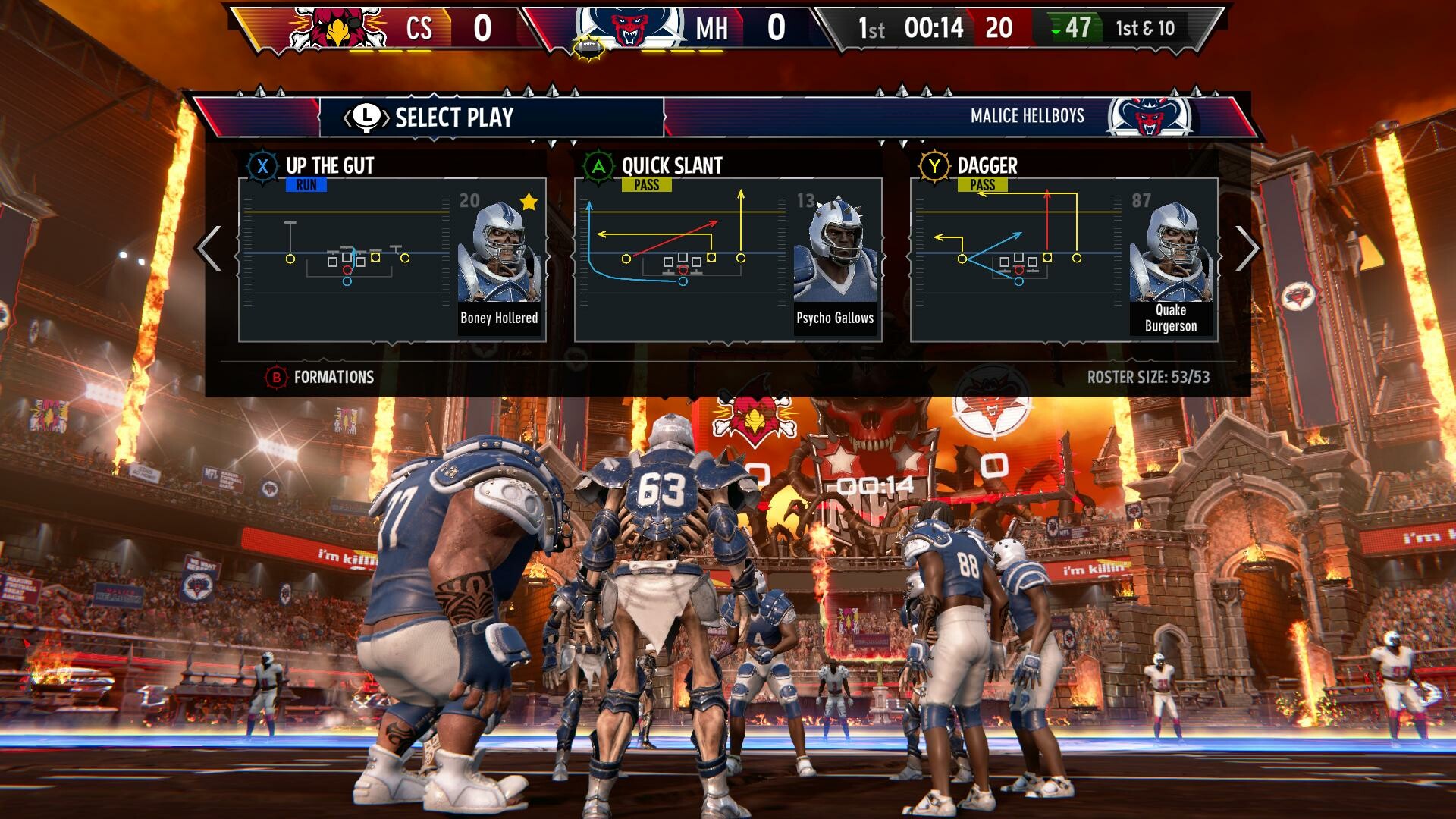 异形橄榄球联盟2|支持手柄|Mutant Football League 2插图2跳跳游戏网 异形橄榄球联盟2|支持手柄|Mutant Football League 2插图2跳跳游戏网