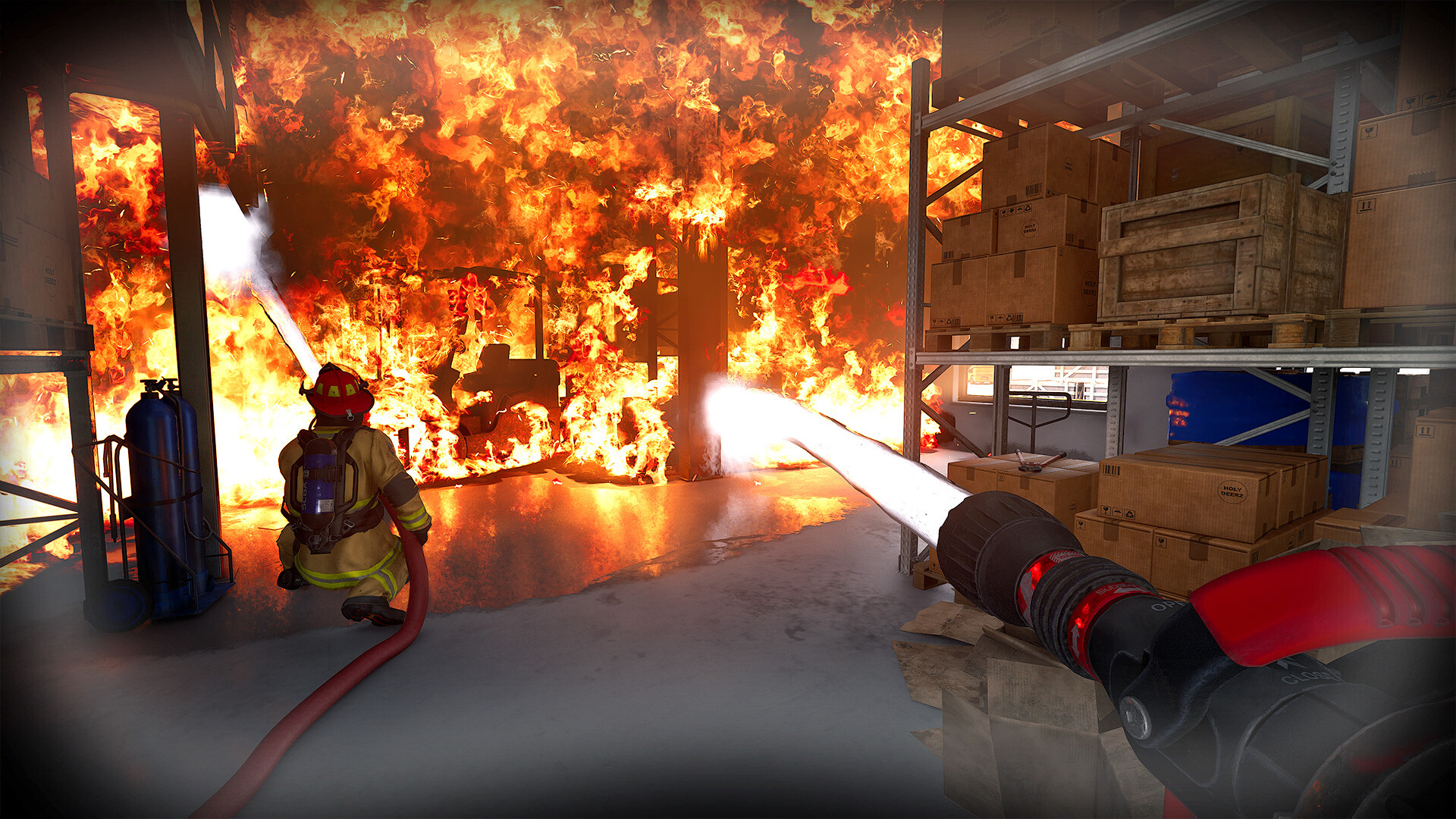 消防模拟:火苗燃动|官方中文|支持手柄|Firefighting Simulator: Ignite插图2 消防模拟:火苗燃动|官方中文|支持手柄|Firefighting Simulator: Ignite插图2