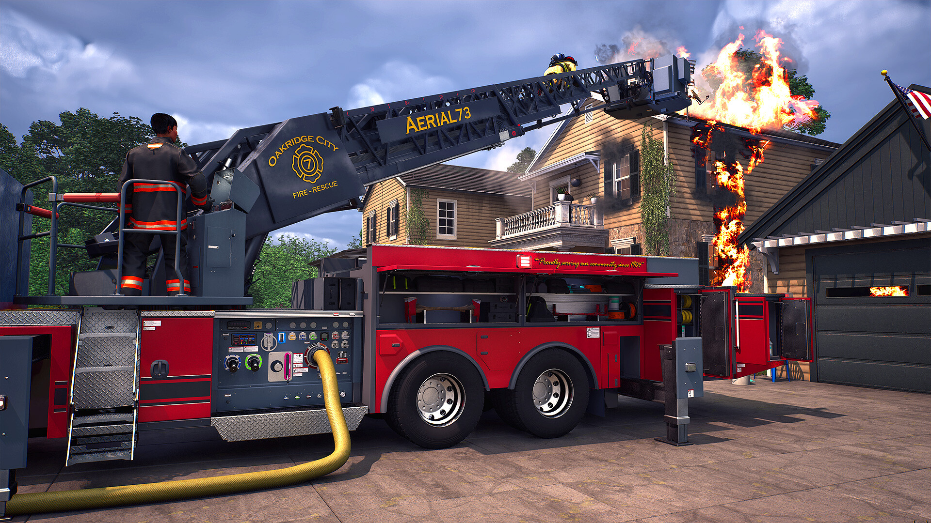 消防模拟:火苗燃动|官方中文|支持手柄|Firefighting Simulator: Ignite插图4 消防模拟:火苗燃动|官方中文|支持手柄|Firefighting Simulator: Ignite插图4