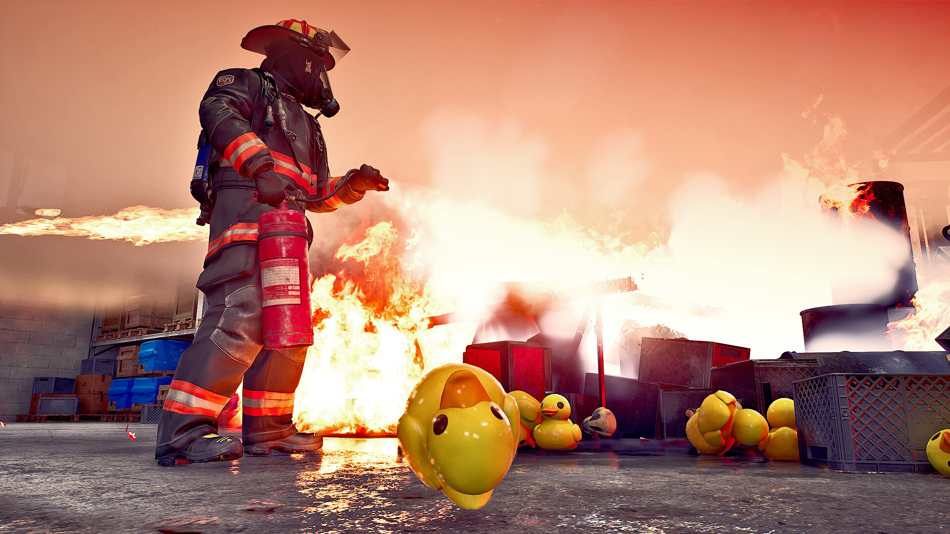 消防模拟：火苗燃动 / Firefighting Simulator Ignite