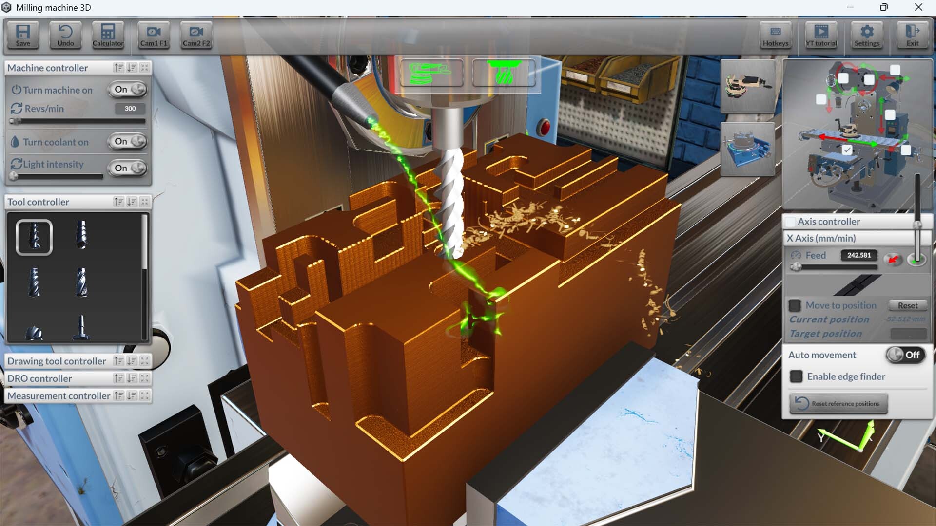 铣削机模拟器/Milling machine simulator配图2 铣削机模拟器/Milling machine simulator