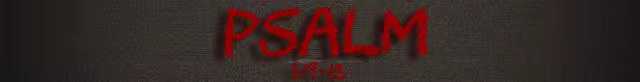 《Psalm 5:9-13》免安装中文版插图 《Psalm 5:9-13》免安装中文版插图