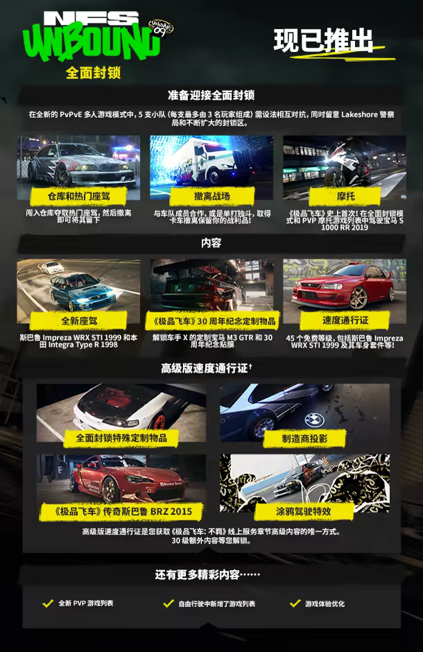 极品飞车22:不羁-虚拟机版(Need for Speed Unbound HYPERVISOR)免安装中文版插图 极品飞车22:不羁-虚拟机版(Need for Speed Unbound HYPERVISOR)免安装中文版插图