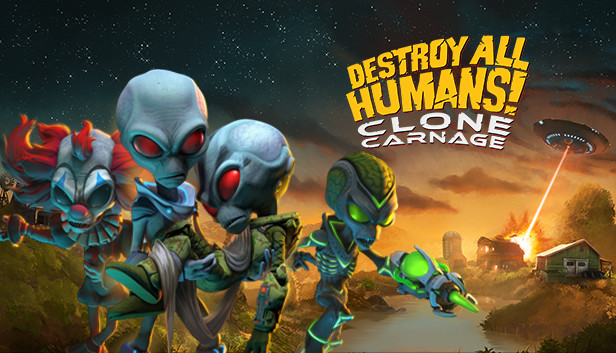 《毁灭全人类：克隆大屠杀/Destroy All Humans! – Clone Carnage》免安装中文版