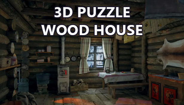《3D拼图：木屋/3D PUZZLE – Wood House》免安装中文版