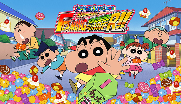 《蜡笔小新 风起云涌! 火焰的春日部快腿侠!!/CRAYON SHINCHAN The Storm Called! FLAMING KASUKABE RUNNER!!》免安装中文版