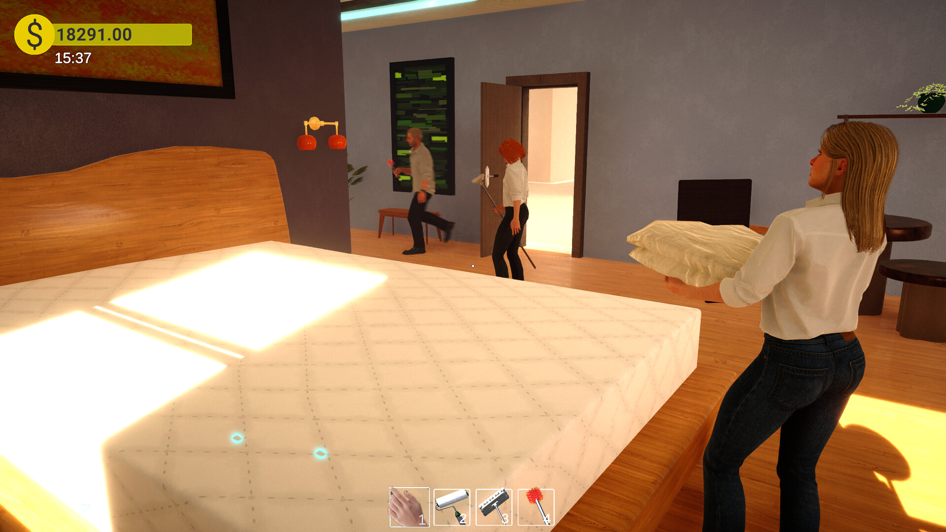 迈阿密酒店模拟器/Miami Hotel Simulator v0.13.345|模拟经营|容量10.7G|免安装绿色中文版|支持键盘.鼠标.手柄-小辉娱乐网
