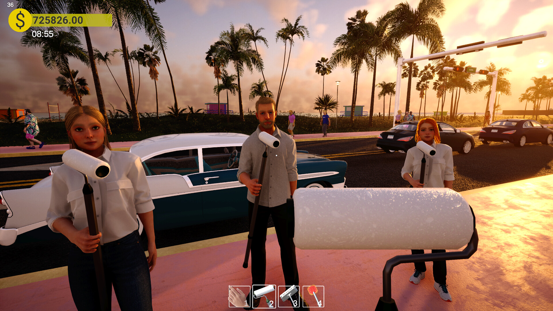 迈阿密酒店模拟器/Miami Hotel Simulator v0.13.345|模拟经营|容量10.7G|免安装绿色中文版|支持键盘.鼠标.手柄-小辉娱乐网