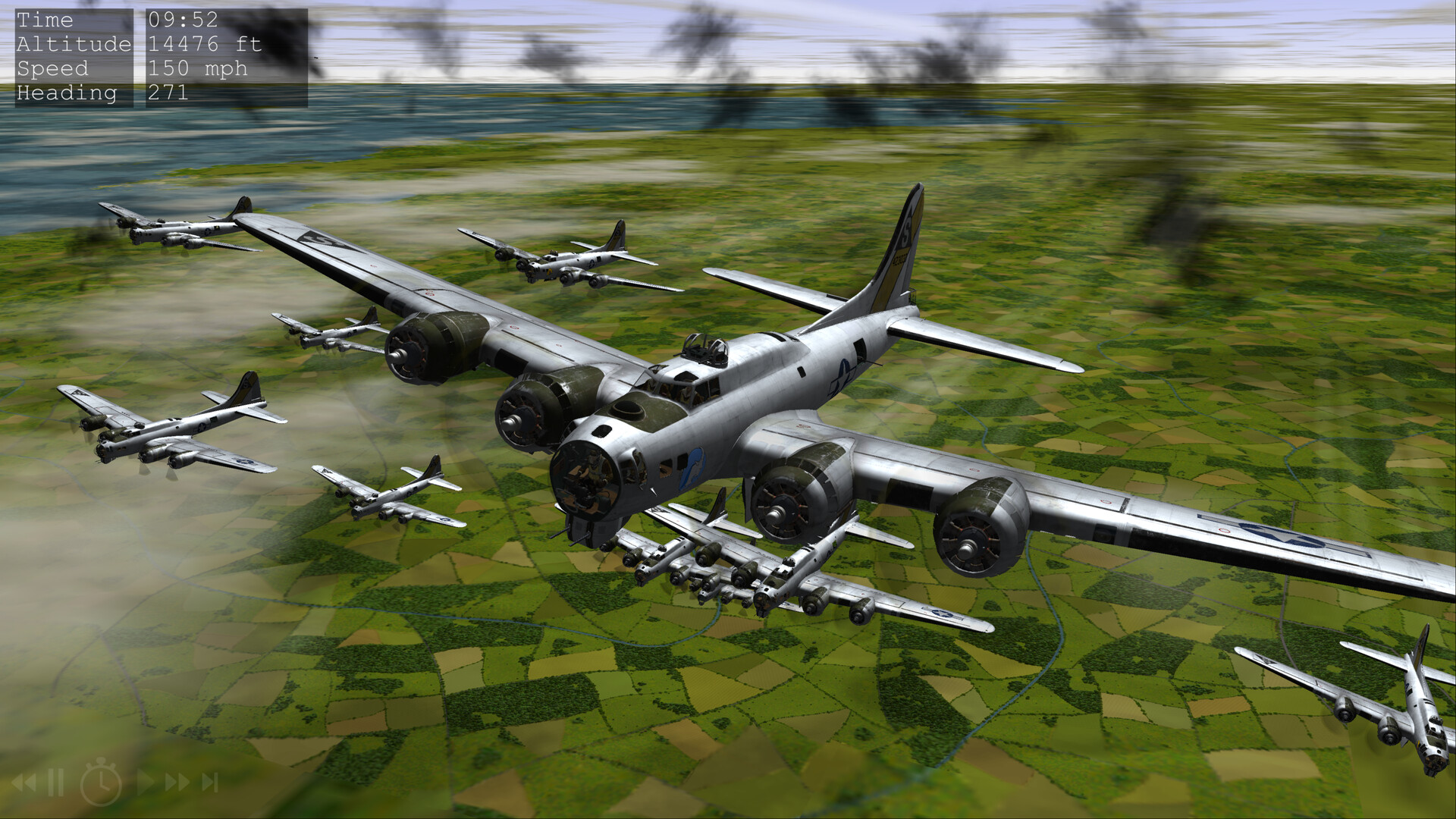 B17飞行堡垒：第八飞行中队重制版|官方英文|B-17 Flying Fortress : The Mighty 8th Redux插图2跳跳游戏网