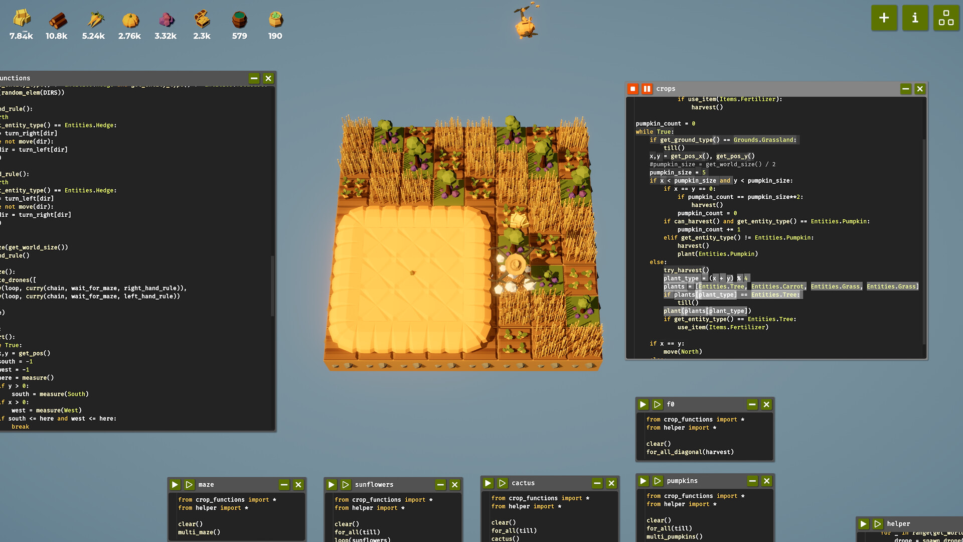图片[8]-编程农场/The Farmer Was Replaced Build.21969917|模拟经营|269MB|中文-蝶影二次元