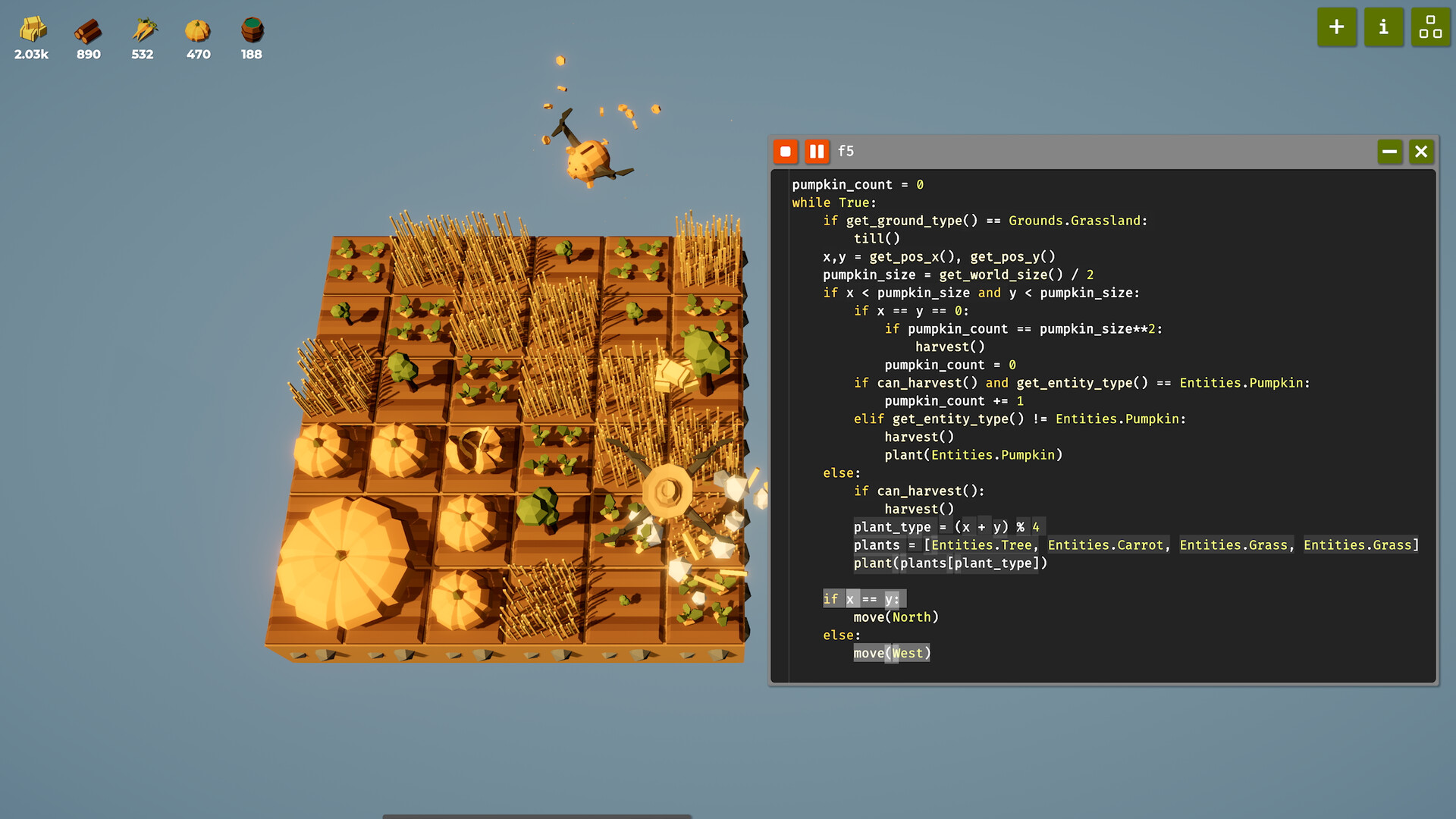 图片[9]-编程农场/The Farmer Was Replaced Build.21969917|模拟经营|269MB|中文-蝶影二次元