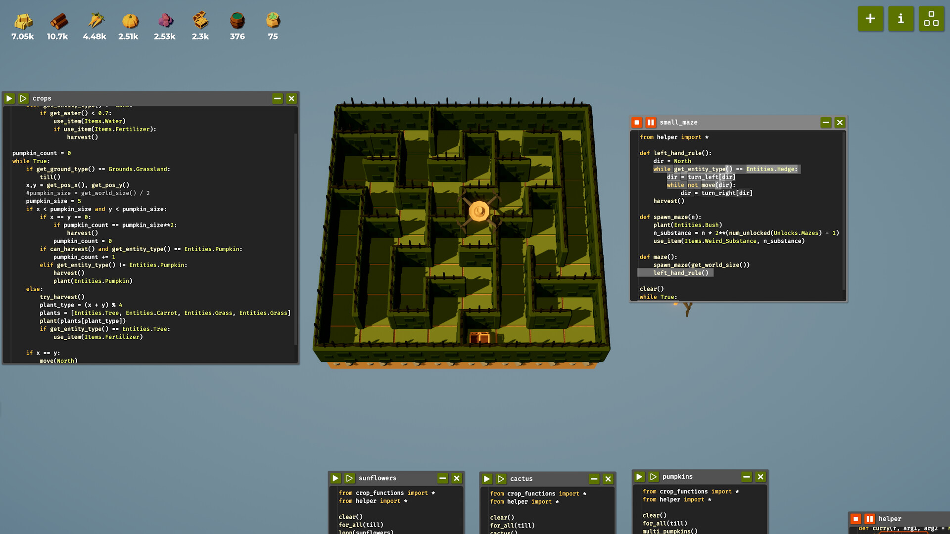 图片[6]-编程农场/The Farmer Was Replaced Build.21969917|模拟经营|269MB|中文-蝶影二次元