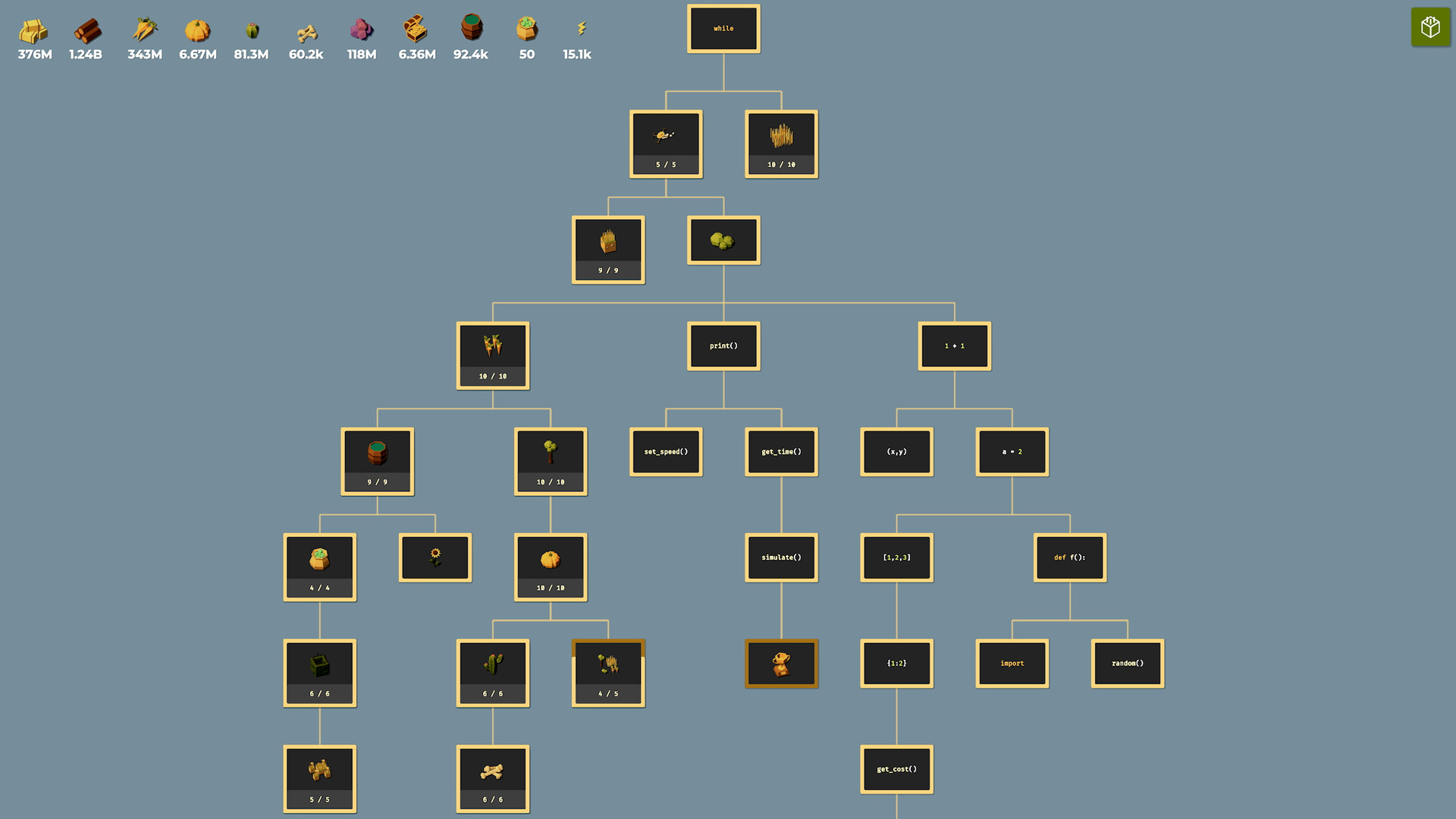 图片[7]-编程农场/The Farmer Was Replaced Build.21969917|模拟经营|269MB|中文-蝶影二次元