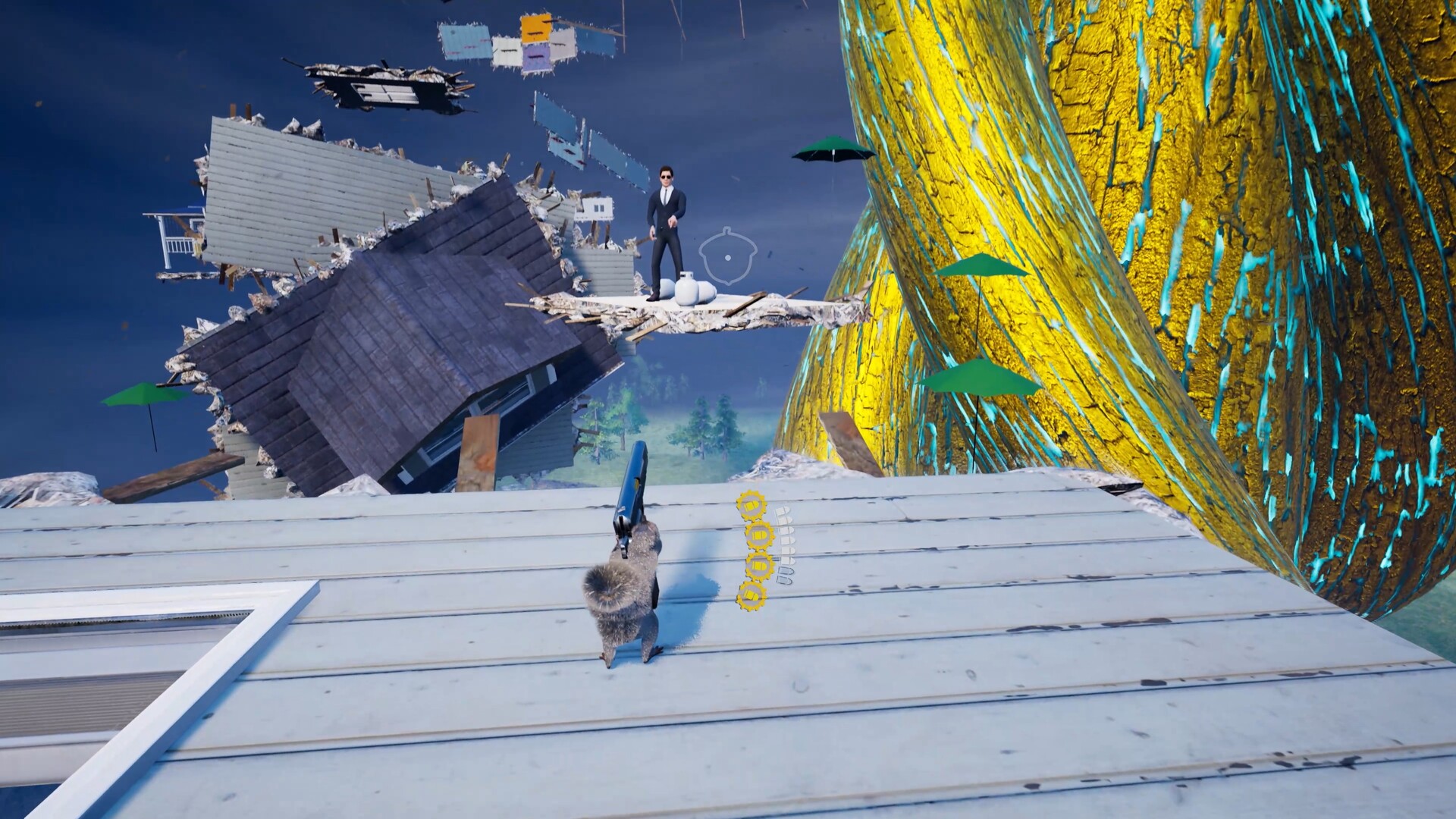 松鼠遇到枪 (Squirrel with a Gun)