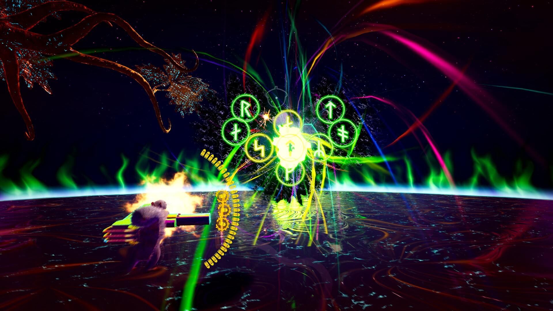 松鼠遇到枪 (Squirrel with a Gun)