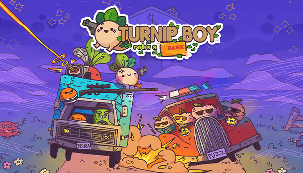 《大头菜小子抢银行/Turnip Boy Robs a Bank》免安装中文版