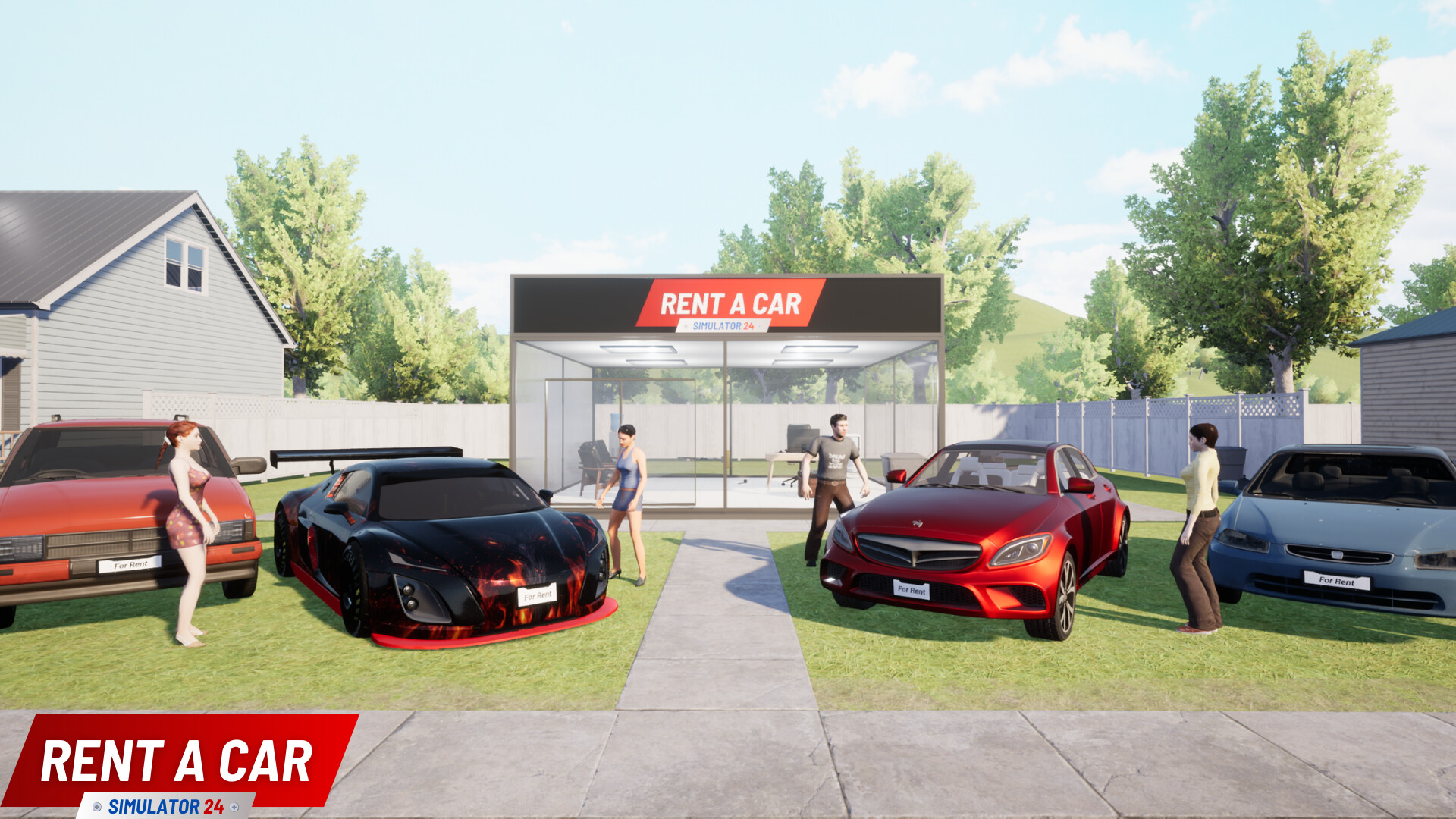 图片[2]-租车模拟24/Rent A Car Simulator 24 v1.1.0|模拟经营|4.5GB|中文-蝶影二次元