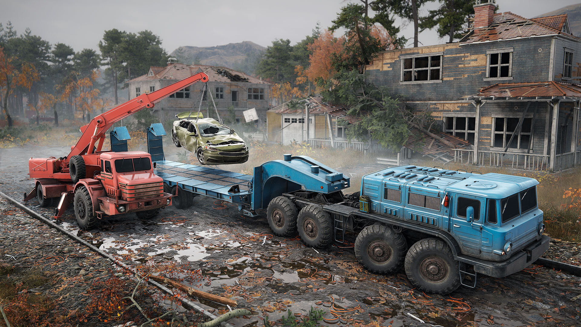 图片[1]-【模拟驾驶/物理引擎/建造】灾后修复师/RoadCraft v7.0 豪华中文版 全DLC 新增“CrawlerDLC”【40GB】-嘤嘤怪之家