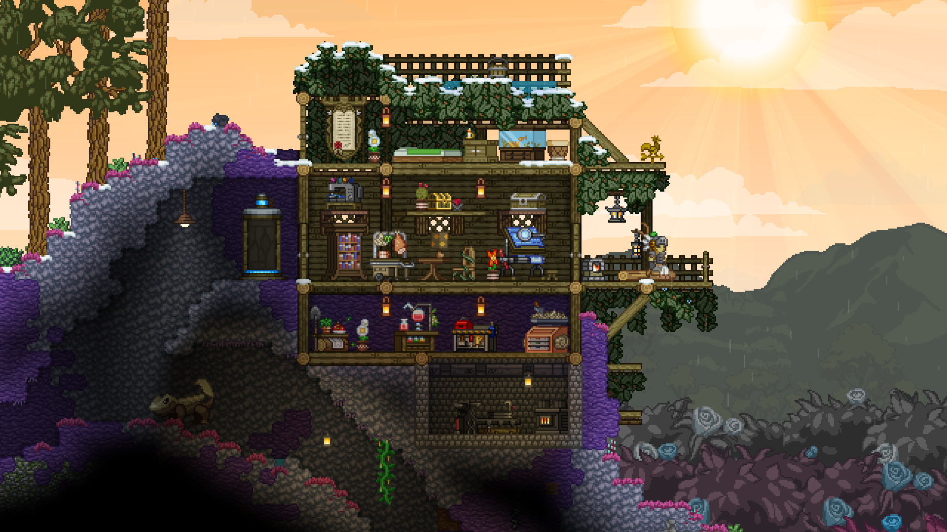 星界边境 Starbound 豪华汉化简中收藏版 v1.4.4+全DLC+汉化补丁+满金币存档+修改器 解压即玩-CCAK.CC